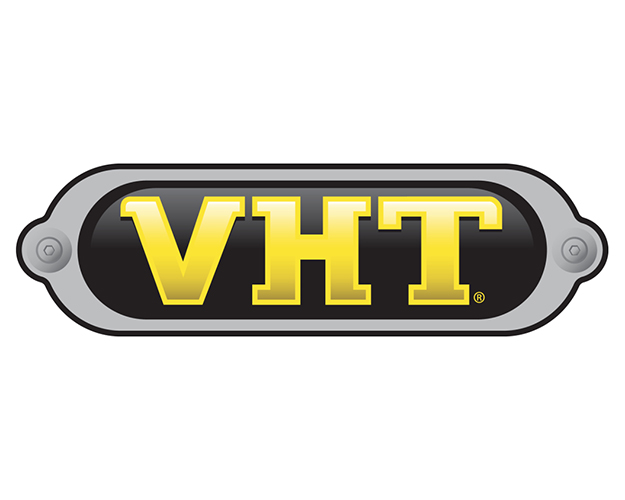 VHT - very high temperature (VHT) flameproof automotive paint is designed for exterior and interior dress-up application, capable of withstanding temperatures of up to 2000°F.